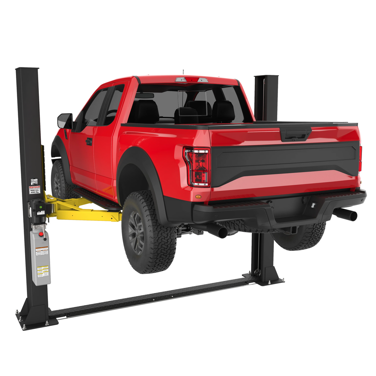 2 Post Base Plate 9,000 lb Capacity