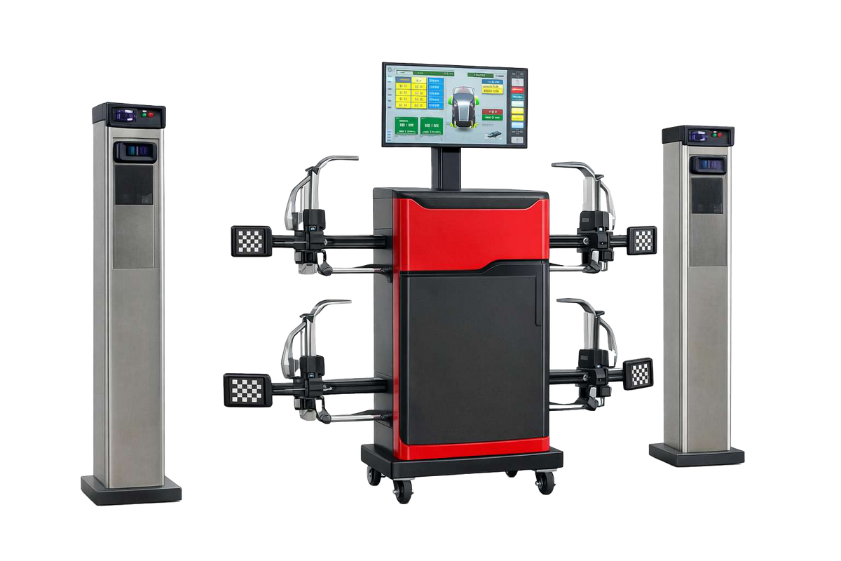 H6 Pro 3D wheel alignment system for pit platform installation
