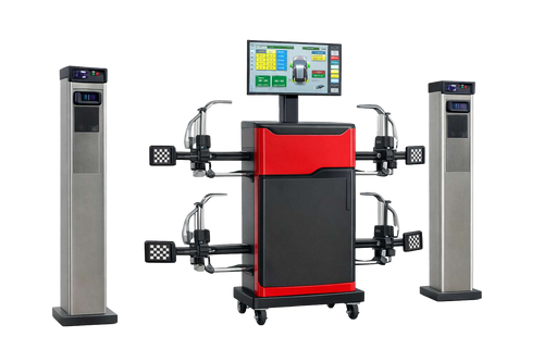H6 Pro 3D wheel alignment system for pit platform installation
