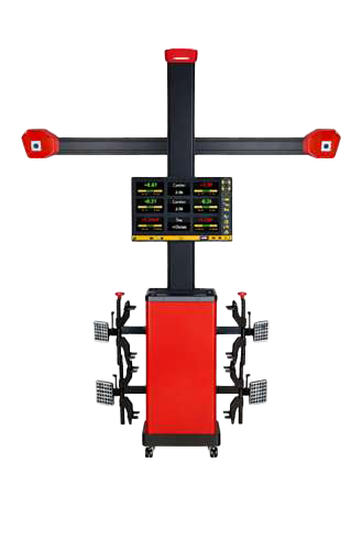 Classical dynamic 3D wheel alignment system with HD camera