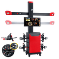 Dynamic 3D wheel alignment system with auto lifting