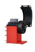 High-performance laser-line wheel balancer with digital display