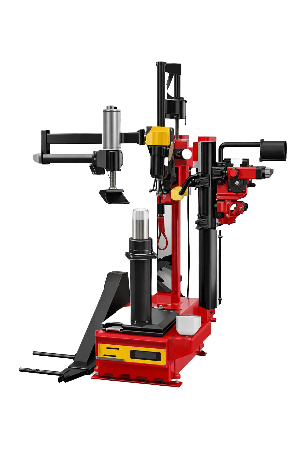 Italian design auto tire changer with camera and monitor