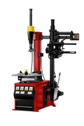 Italian design tilt tire changer with chrome-plated cylinder