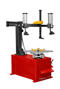 Side-swing semi-auto tire changer with chrome-plated cylinder