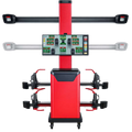 Touchless 3D wheel alignment system with SMART-WINDOW technology